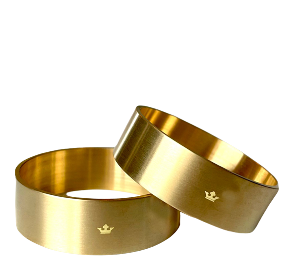 Serviettringer 4-pk messing Nordan Home