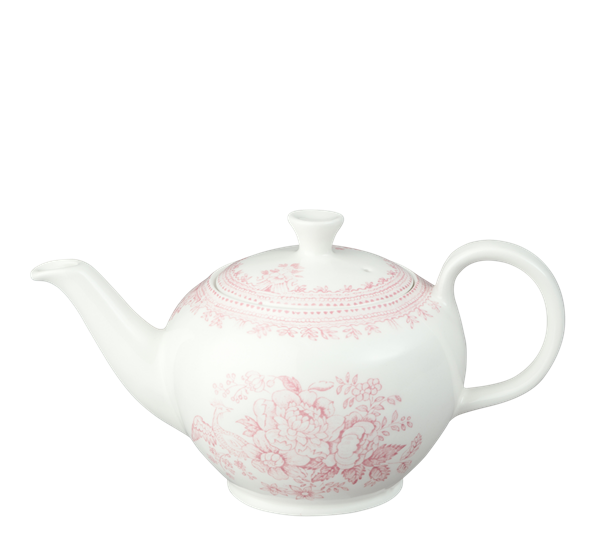Pink Asiatic Pheasants tekanne liten 400 ml fra Burleigh