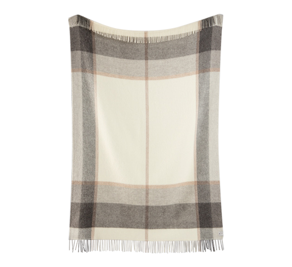 Myrull pledd natur 140x220 cm fra Røros Tweed