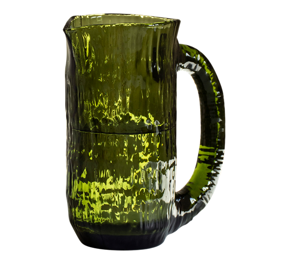 Vannfall mugge 20,6 cm grønn Nedre Foss