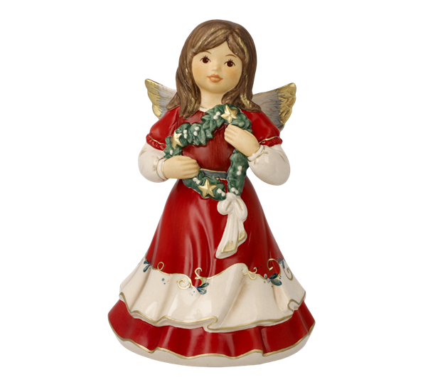 Christmas Mistelto engel Cherrful spilledåse 15 cm Goebel