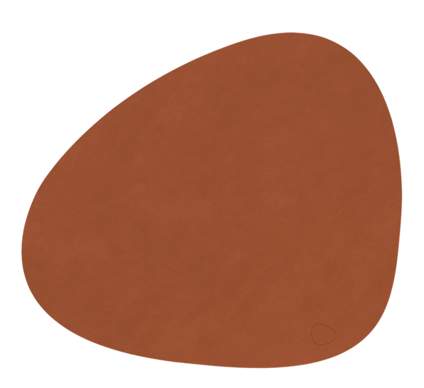 Curve Nupo spisebrikke 37x44 cm rust Lind DNA