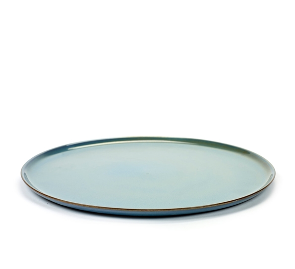 Terres de Rêves tallerken flat 26 cm smokey blue fra Serax