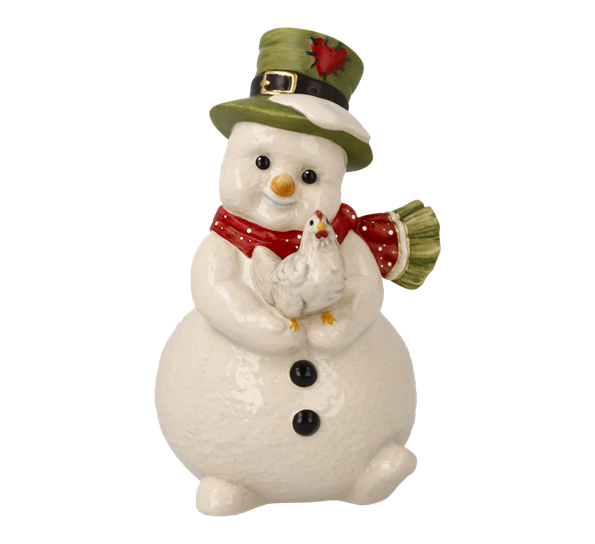 Snømann Happy Place 12,5 cm Goebel