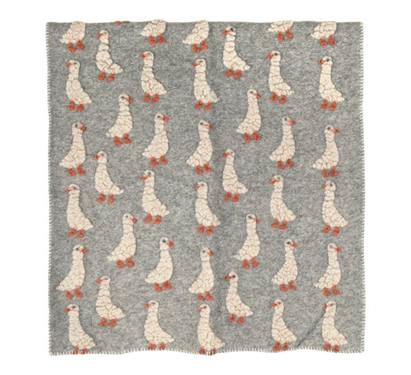 <p>Paperella&nbsp;ullpledd 75x100 cm grå Frati Home</p>
