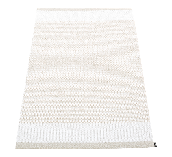 Edit matte fossil hvit metallic 70x120 cm fra Pappelina
