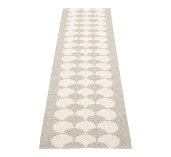 Poppy matte lin vanilje 70x250 cm fra Pappelina