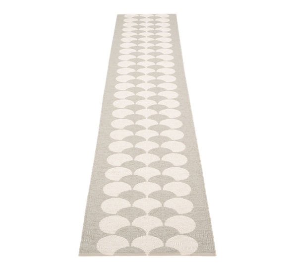 Poppy matte lin vanilje 70x350 cm fra Pappelina