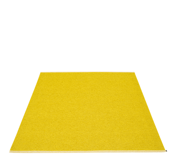 Mono matte mustard 140x200 cm fra Pappelina
