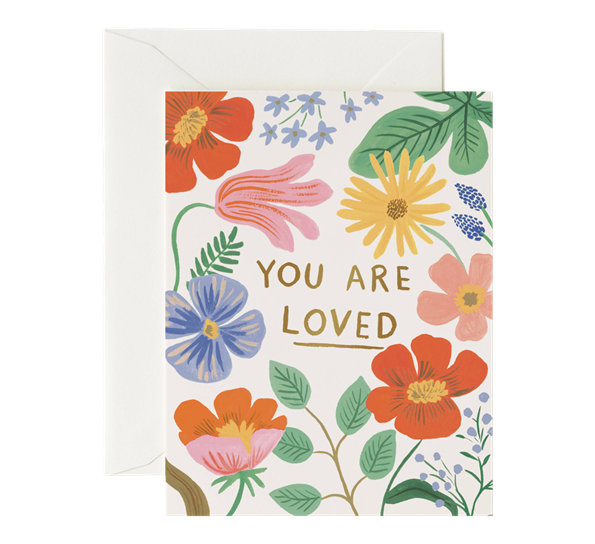 <p>Kort You are loved&nbsp;fra Rifle Paper Co.</p>
