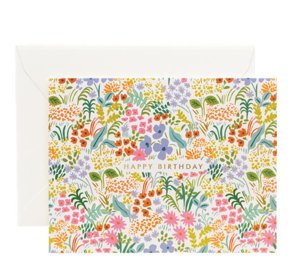 Kort Prairie garden fra Rifle Paper Co.