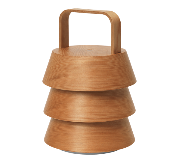 <p>Luver bærbar LED-lampe natur Ferm Living</p>
