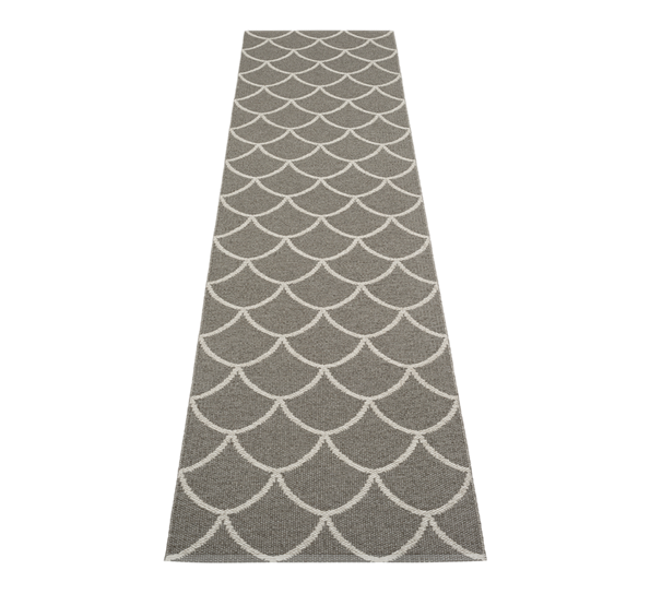 Kotte matte charcoal 70x300 cm fra Pappelina