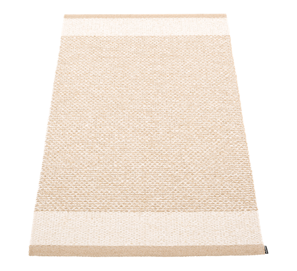 Edit matte beige vanilje metallic 70x120 cm fra Pappelina
