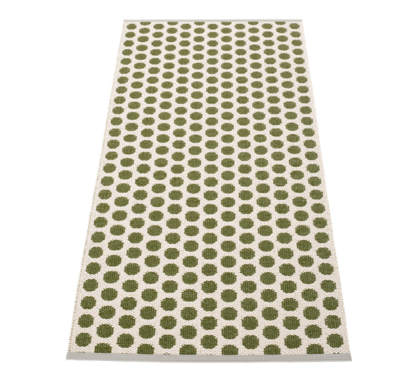 Noa matte mørk oliven 70x150 cm fra Pappelina