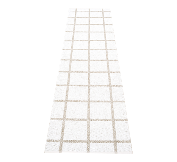 Ada matte hvit 70x300cm fra Pappelina