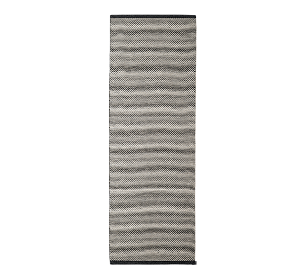 Effi matte sort 70x200 cm fra Pappelina