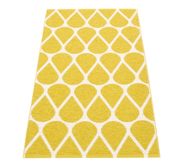 Otis matte mustard 70x140 cm fra Pappelina