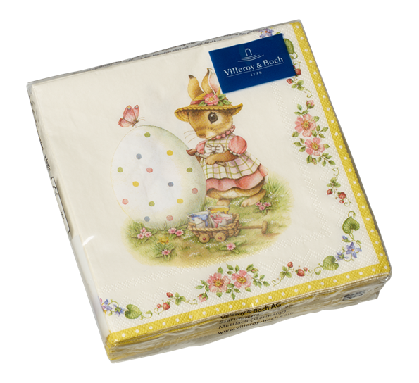 <p>Spring Fantasy påskeservietter 25x25 cm fra Villeroy & Boch</p>