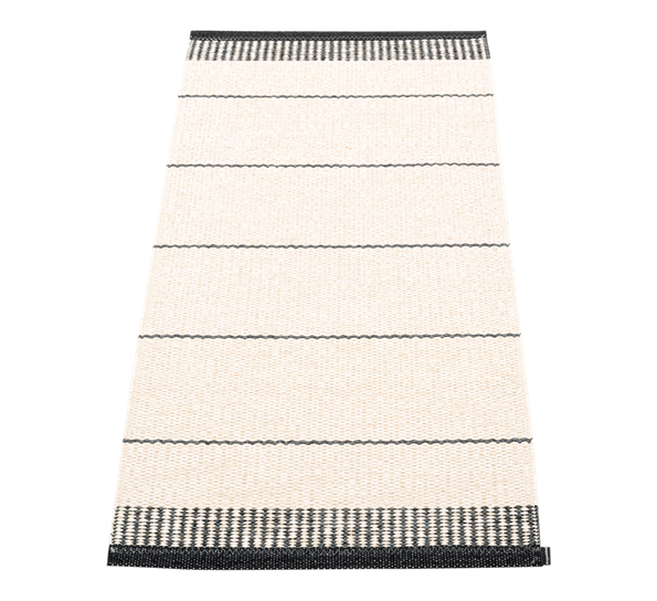 Belle matte sort 60x125 cm fra Pappelina