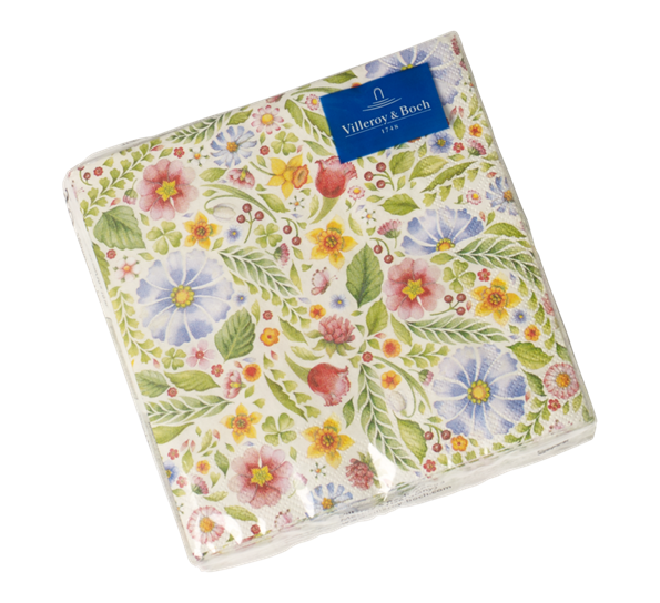 <p>Spring Awakening servietter Flowers 33x33 cm fra Villeroy &amp; Boch</p>
