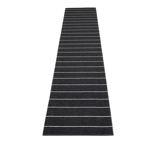 Carl matte sort 70x450 cm fra Pappelina