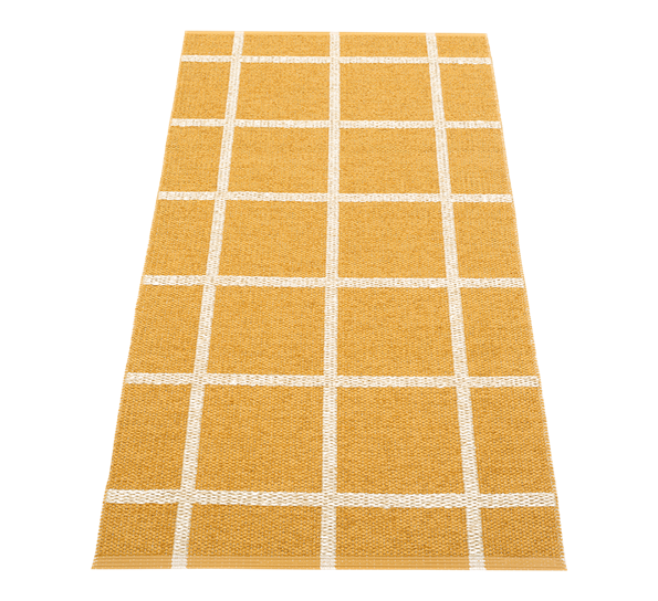 Ada matte oker 70x150cm fra Pappelina