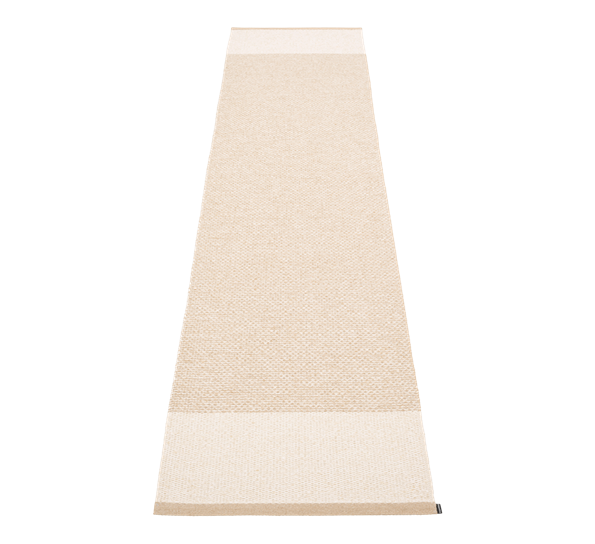 Edit matte beige vanilje metallic 70x300 cm fra Pappelina