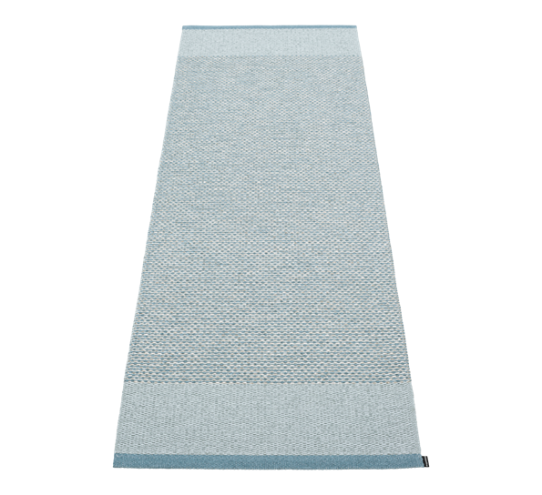 Edit matte blue stone metallic blue fog 85x260 cm fra Pappelina