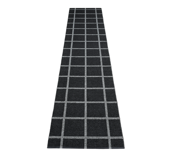 Ada matte sort 70x450cm fra Pappelina