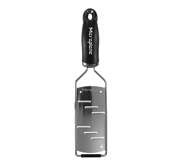 Gourmet rivjern stor høvel sort fra Microplane