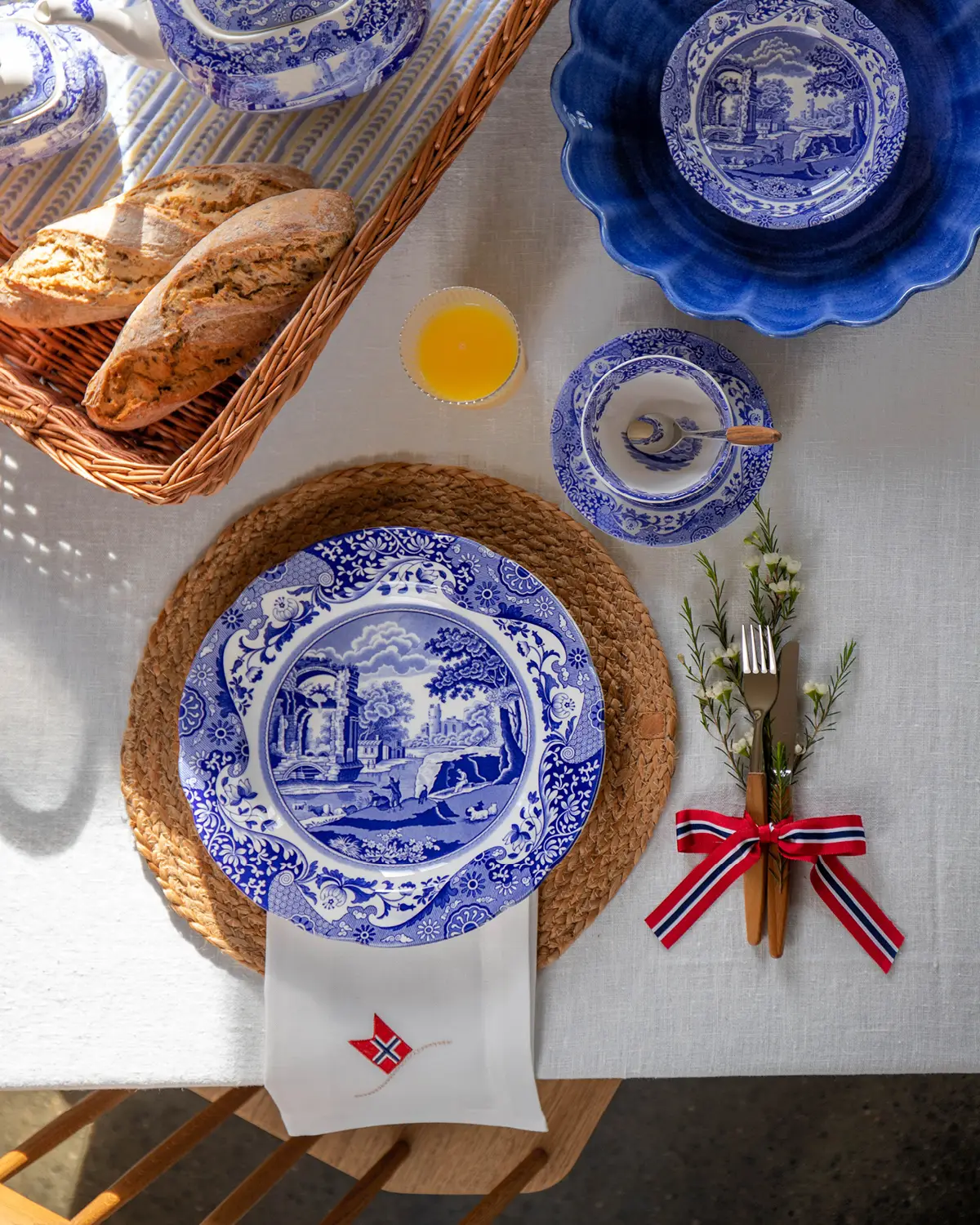 17. mai-bord inspirasjon – servise