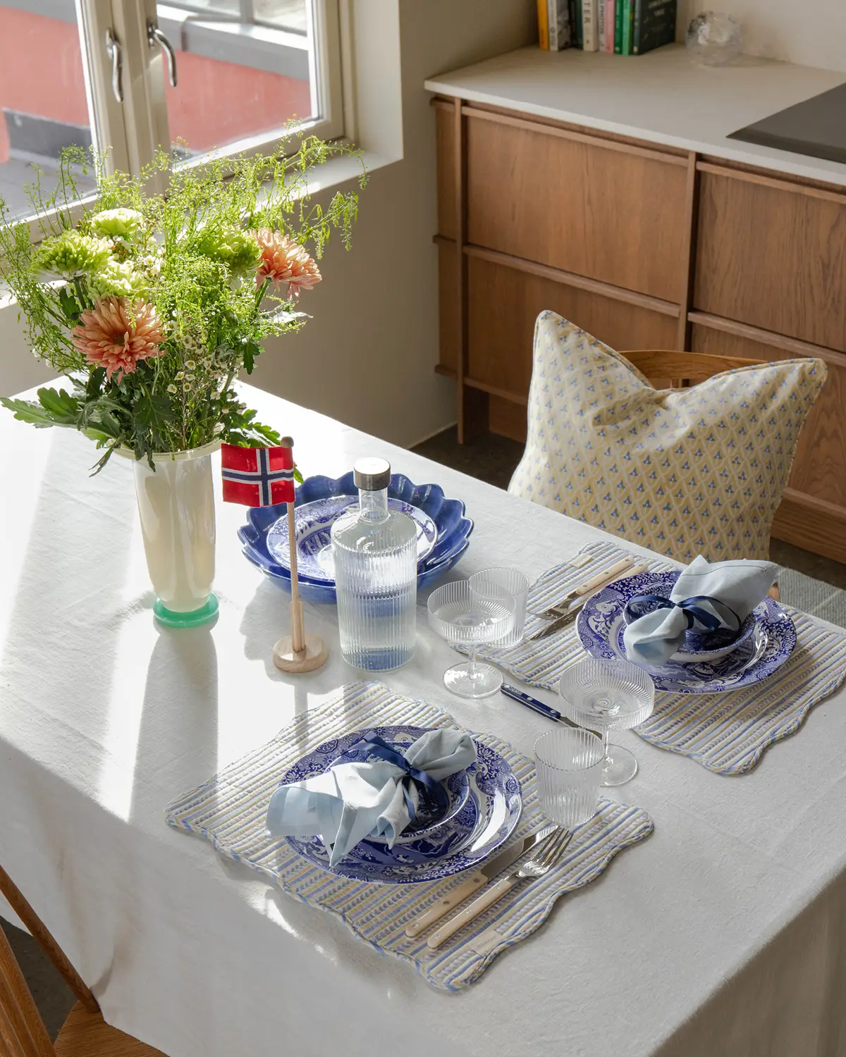 Spode Blue Italian – kopp og asjett