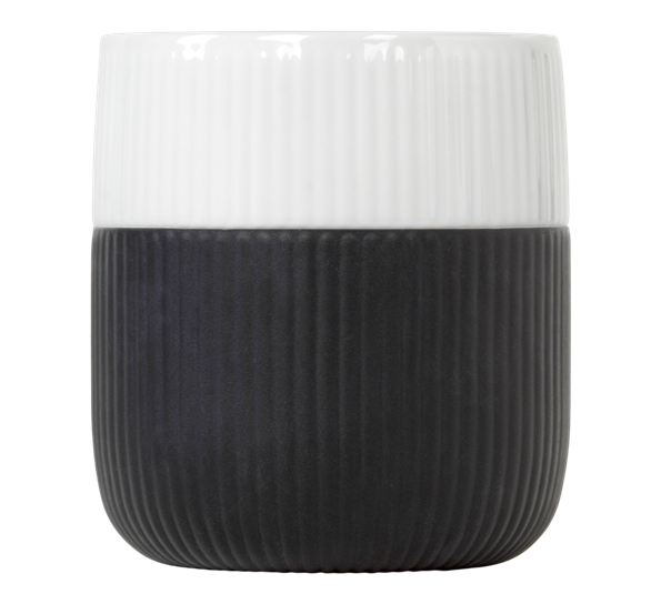 <p>Contrast krus 35cl sort fra Royal Copenhagen</p>
