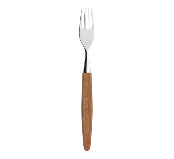 Skaugum Teak spisegaffel fra Skaugum Bestikk