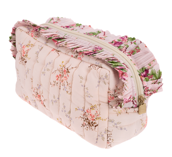 Toalettmappe med rysjer Garden Blooms Bon Dep X Bridgerton Collection Bon Dep