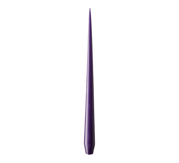 Lys 32 cm nr. 08 Amethyst fra Ester & Erik