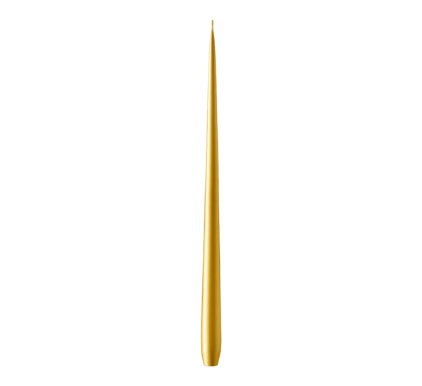 Lys 32 cm nr. 90 Gold Metallic fra Ester & Erik