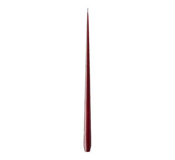 Lys 32 cm nr. 44\2 Deep Wine fra Ester & Erik