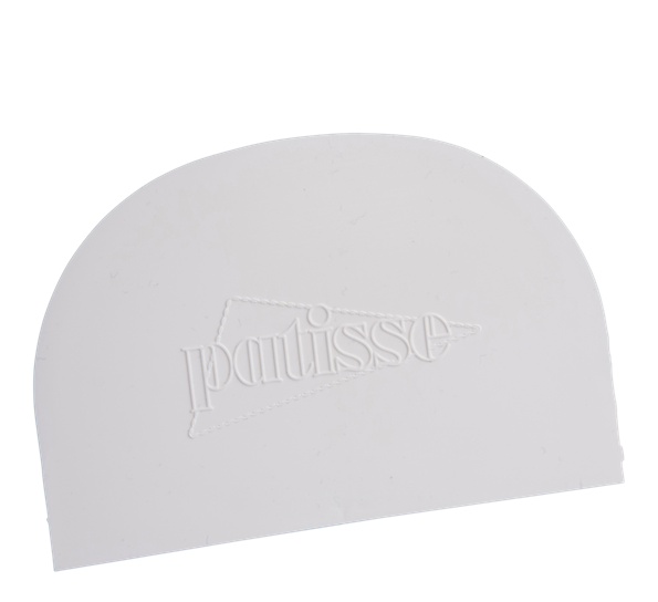 Deigskrape 12 cm plast hvit Patisse