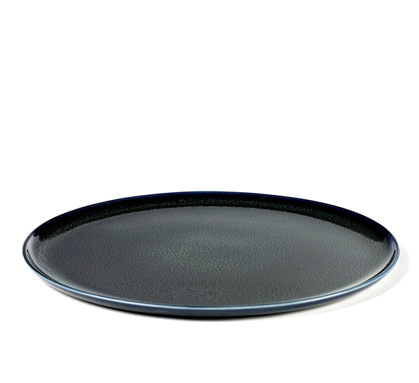Terres de Rêves tallerken flat 26 cm dark blue fra Serax