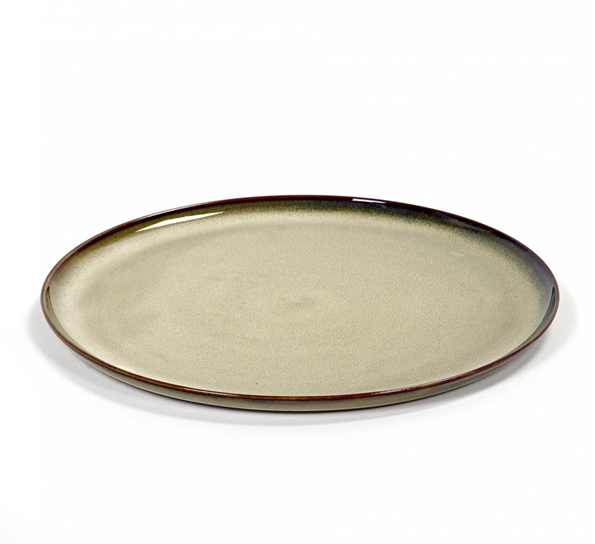 Terres de Rêves tallerken flat 26 cm misty grey fra Serax