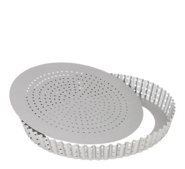 Silvertop paiform med løs hullet bunn 28 cm Patisse