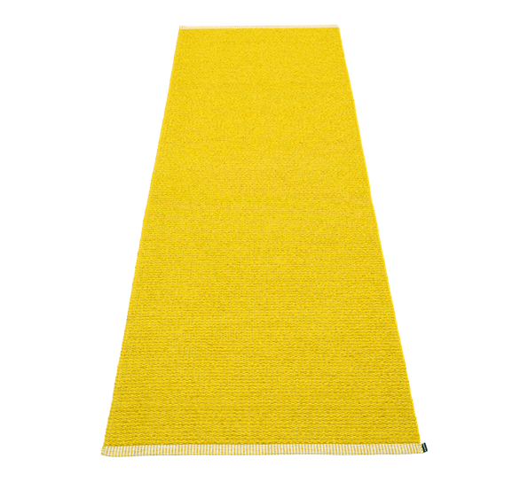 Mono matte mustard 70x200 cm fra Pappelina