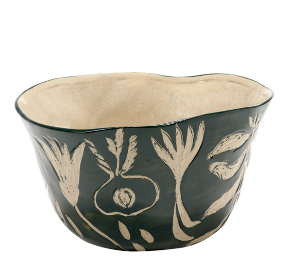 <p>Terres de Rêves blomsterkrukke 09 30x28x18 cm grønn beige Serax</p>
