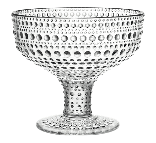 Kastehelmi klar dessertskål glass 35 cl fra Iittala