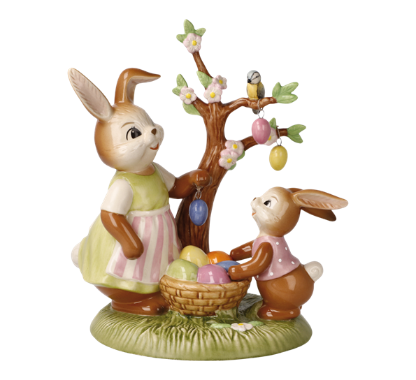<p>Påskekanin LTD&nbsp;Charmingly decorated 16 cm fra Goebel</p>
