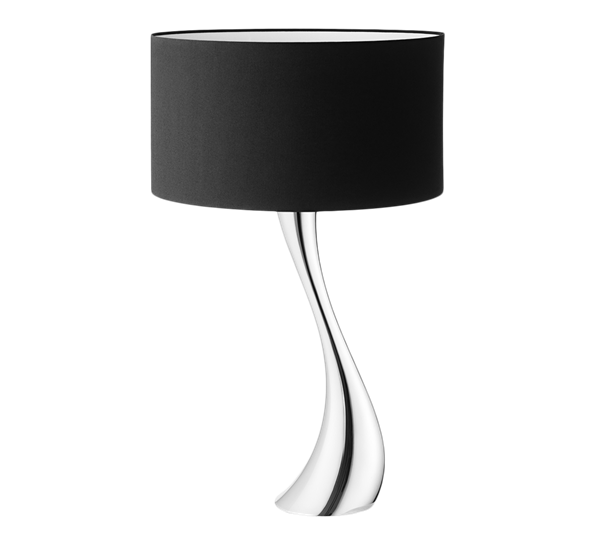 Cobra lampe medium sort fra Georg Jensen