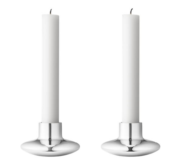 HK lysestaker 2 pk fra Georg Jensen