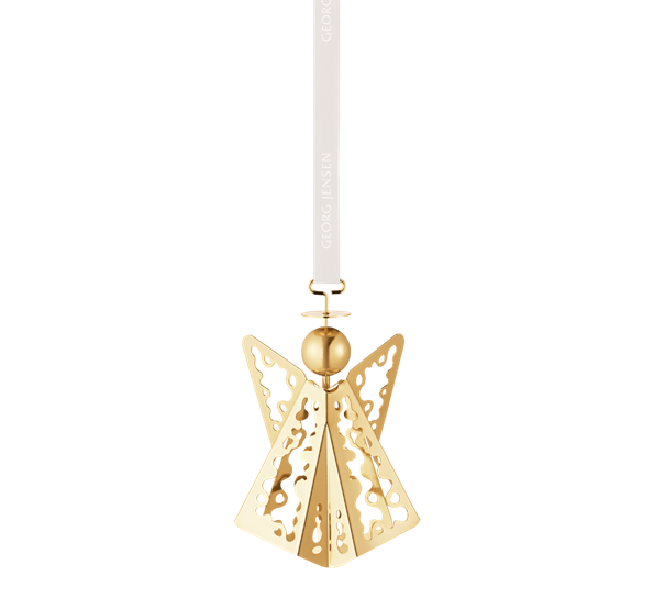 CC 2022 julepynt engel gull fra Georg Jensen